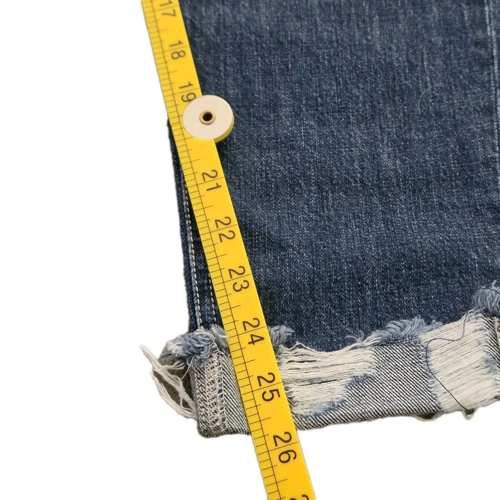 Kancan‎ Dark Wash Jeans Hi Distressing Size 13 / 30  Thrashed